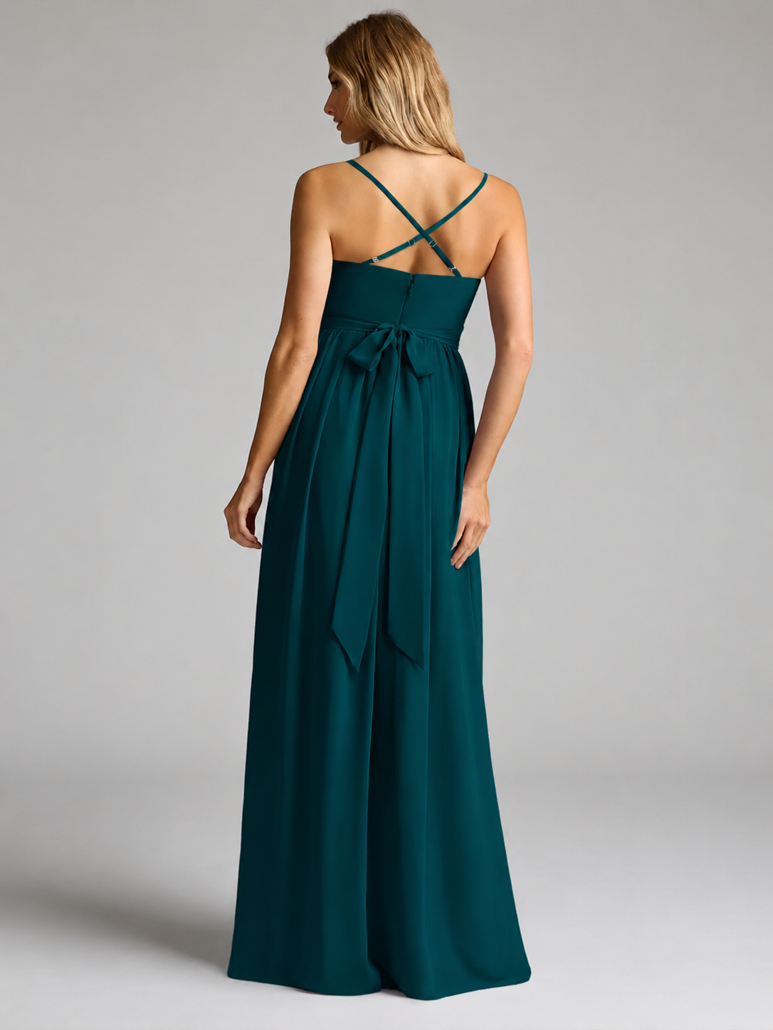 Vestido Verde Esmeralda Largo